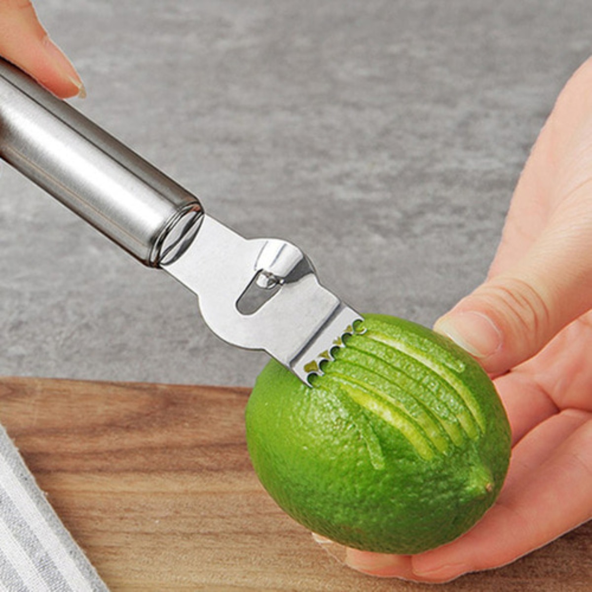 Silver Lemon Zester Tool/Corer - đánh giá và giá Peeler Channel Knife