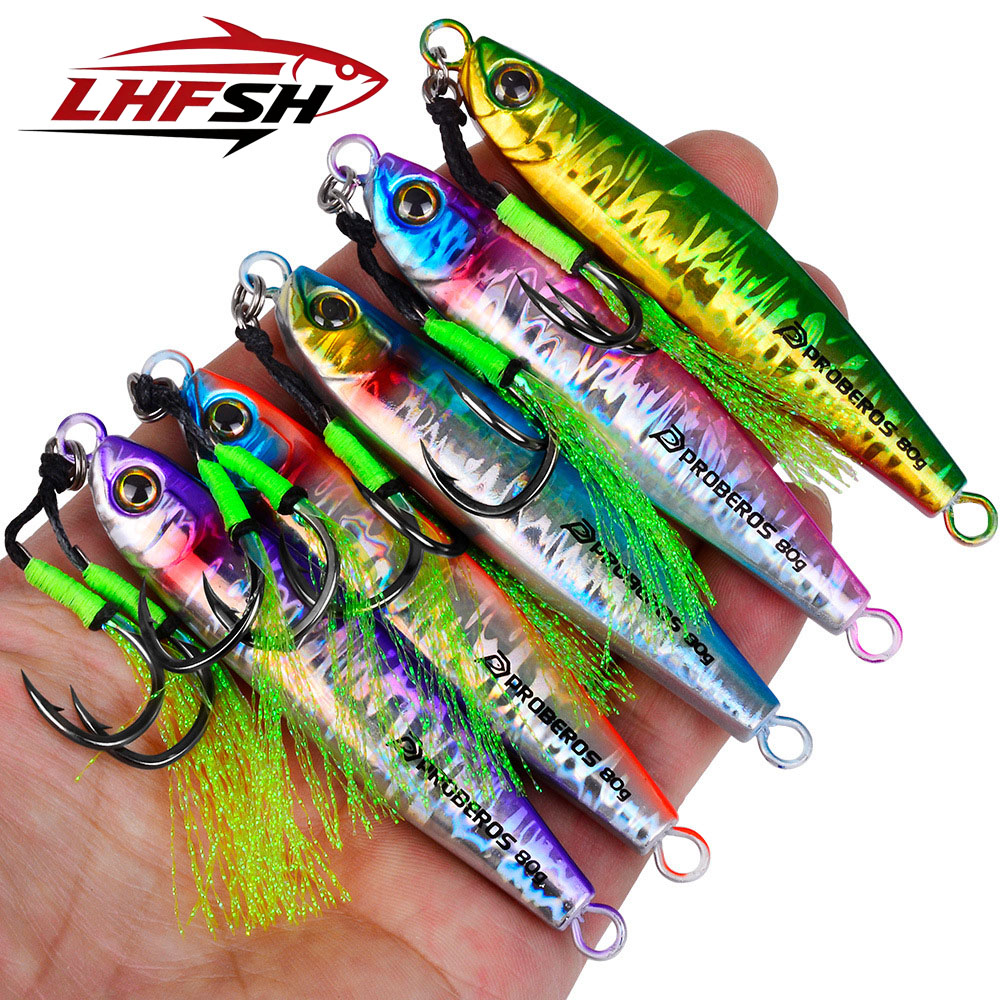 LHFSH 35g-80g Long Cast Metal  - đánh giá và giá Jigger Double Sided