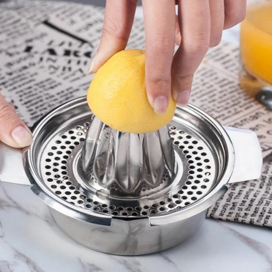 Manual Stainless Steel Lemon O - đánh giá và giá Citrus Juicer Bar