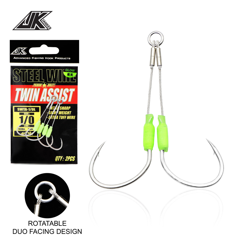 JK 5 Gói Câu Cá Biển Móc Dây T - đánh giá và giá Jigger Double Sided