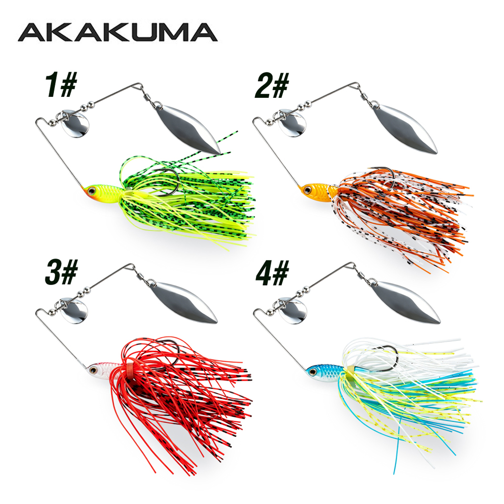 4pcs 18g Spinnerbait Fishing L - đánh giá và giá Jigger Double Sided