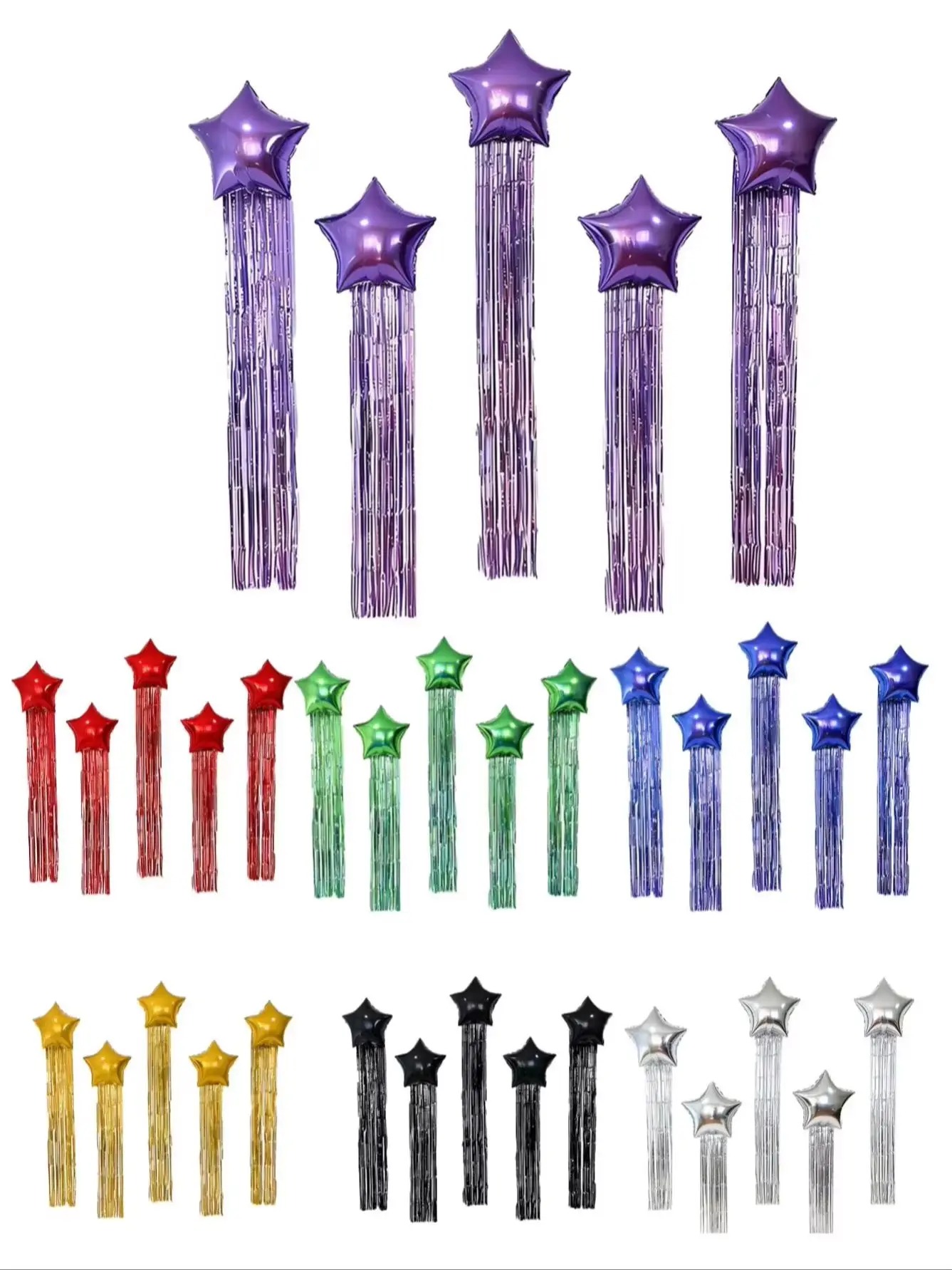 6Pcs18inch Five Pointed Star B - đánh giá và giá Home Bargains
