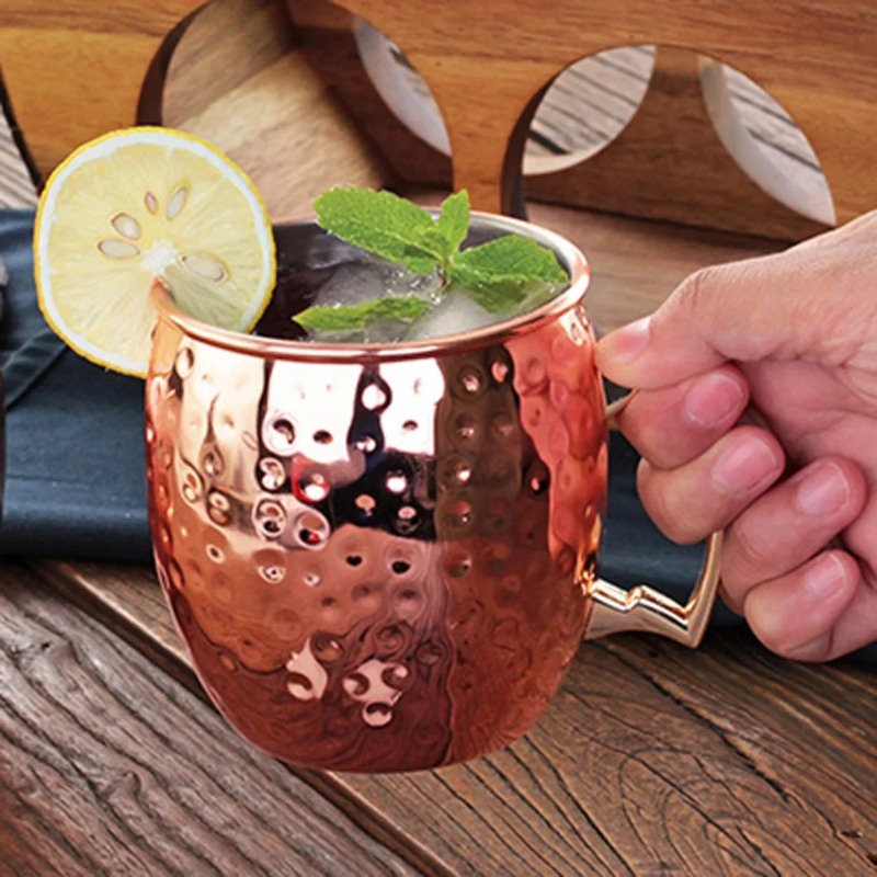 1-6PCS Cocktail Wine Cup Mosco - đánh giá và giá Mule Copper Mug