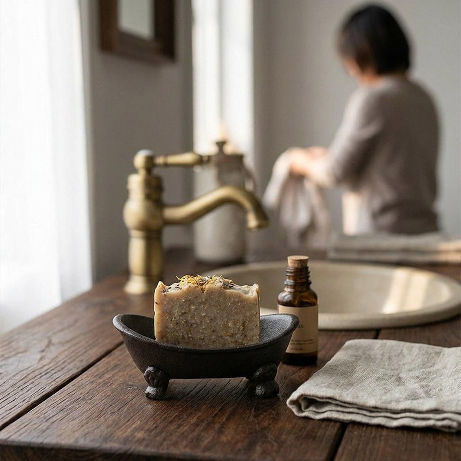 Cast Iron Soap Dish Holder Hea - đánh giá và giá Home Bar Sink