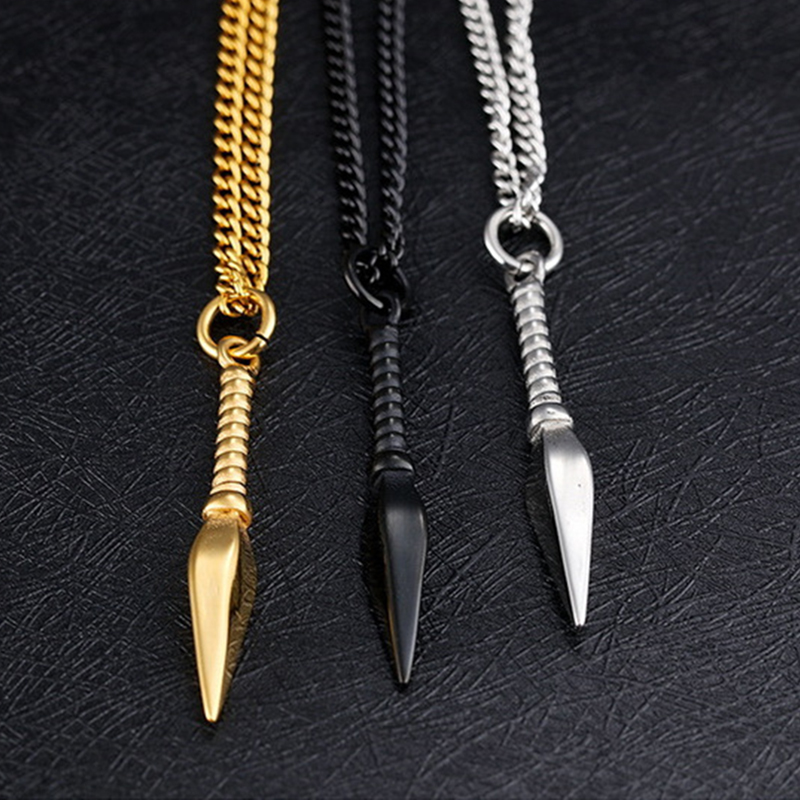 Spear Pendant Necklace For Men - đánh giá và giá Bar Cart Gold