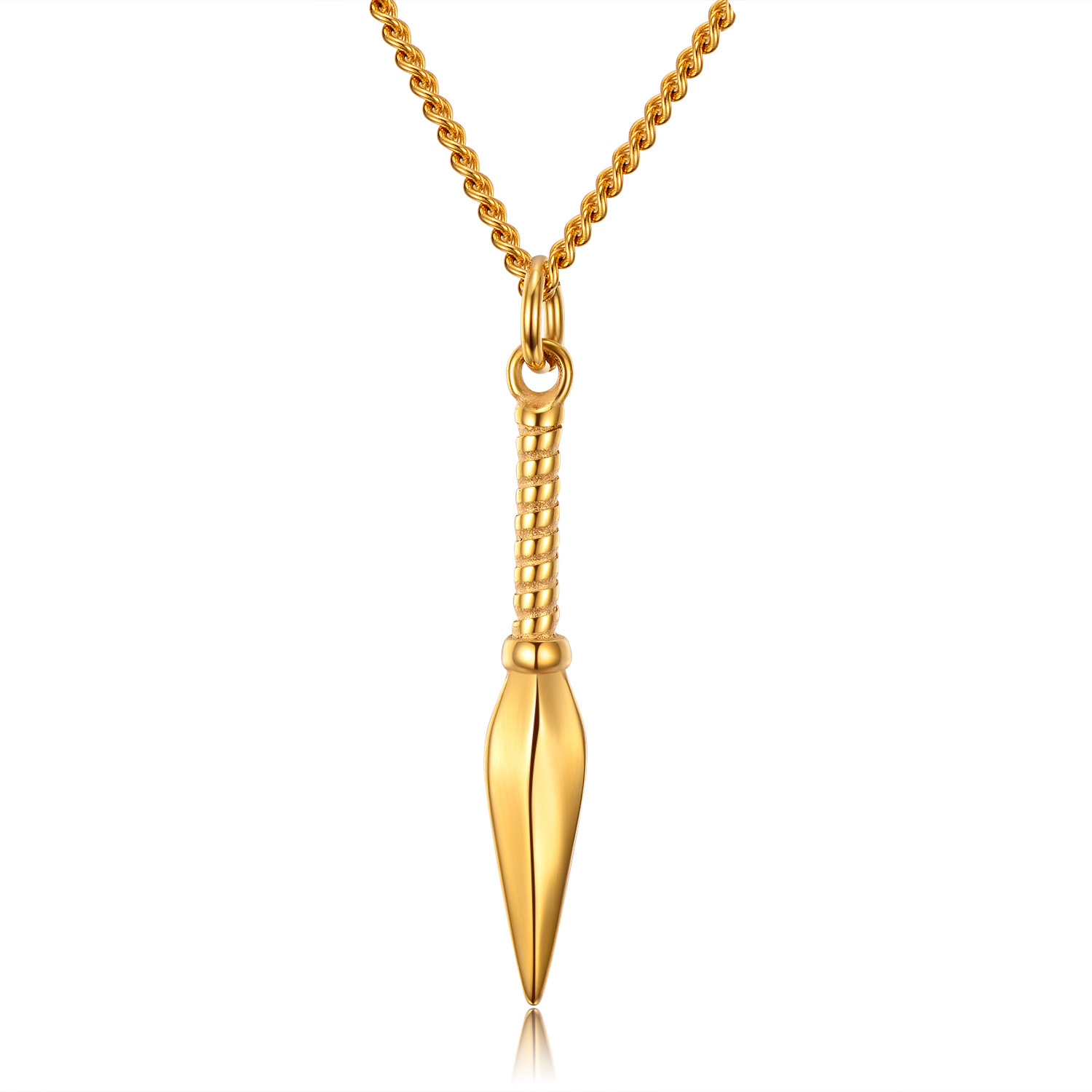 Spear Pendant Necklace For Men - đánh giá và giá Bar Cart Gold