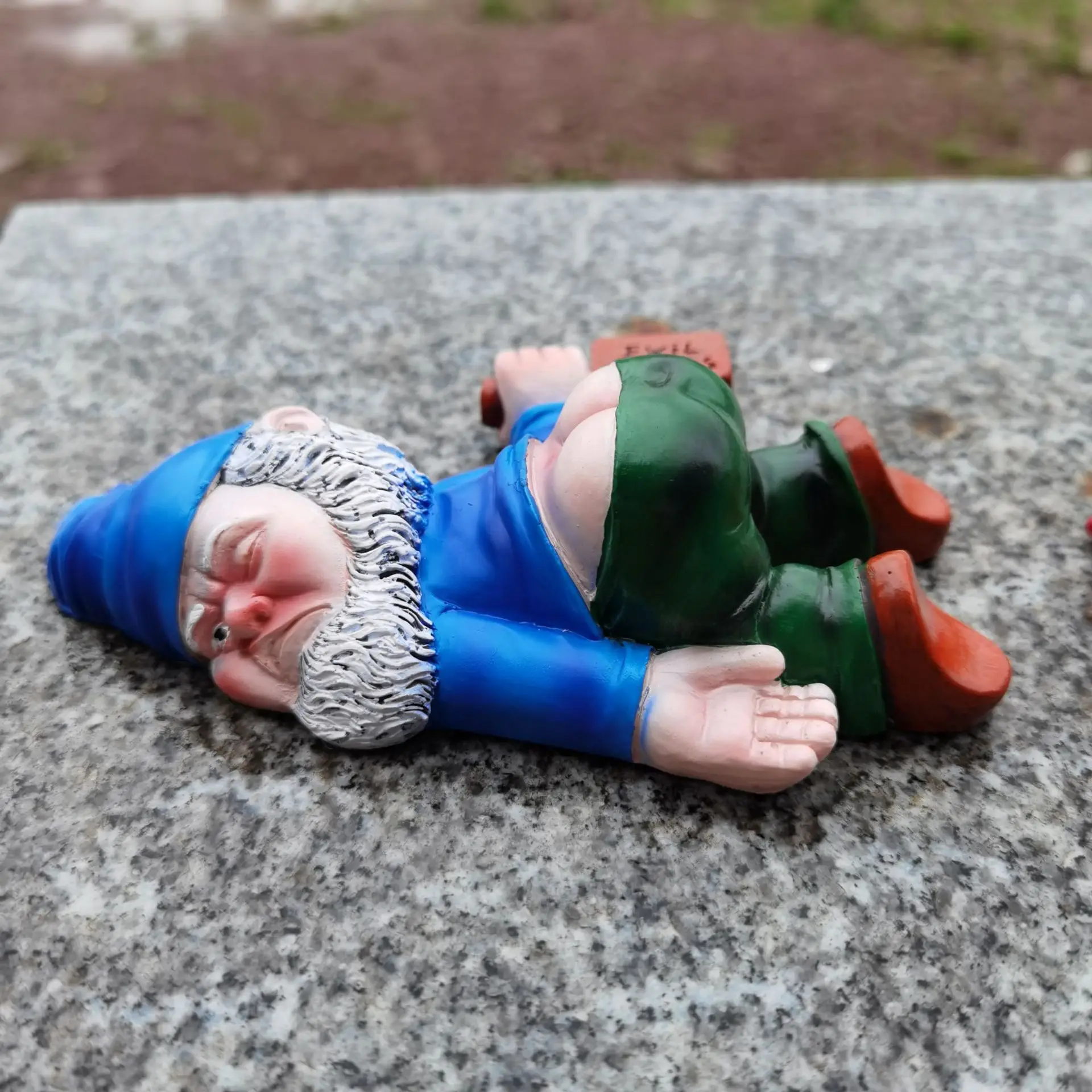 15cm Drunken Garden Gnomes  Fu - đánh giá và giá Home Bargains