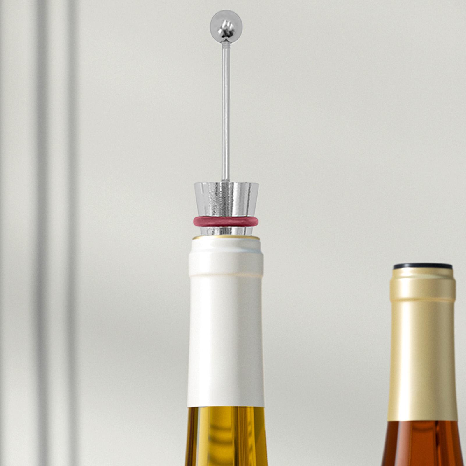 Wine Stopper Alloy Silicone Re - đánh giá và giá Home Bar Supplies